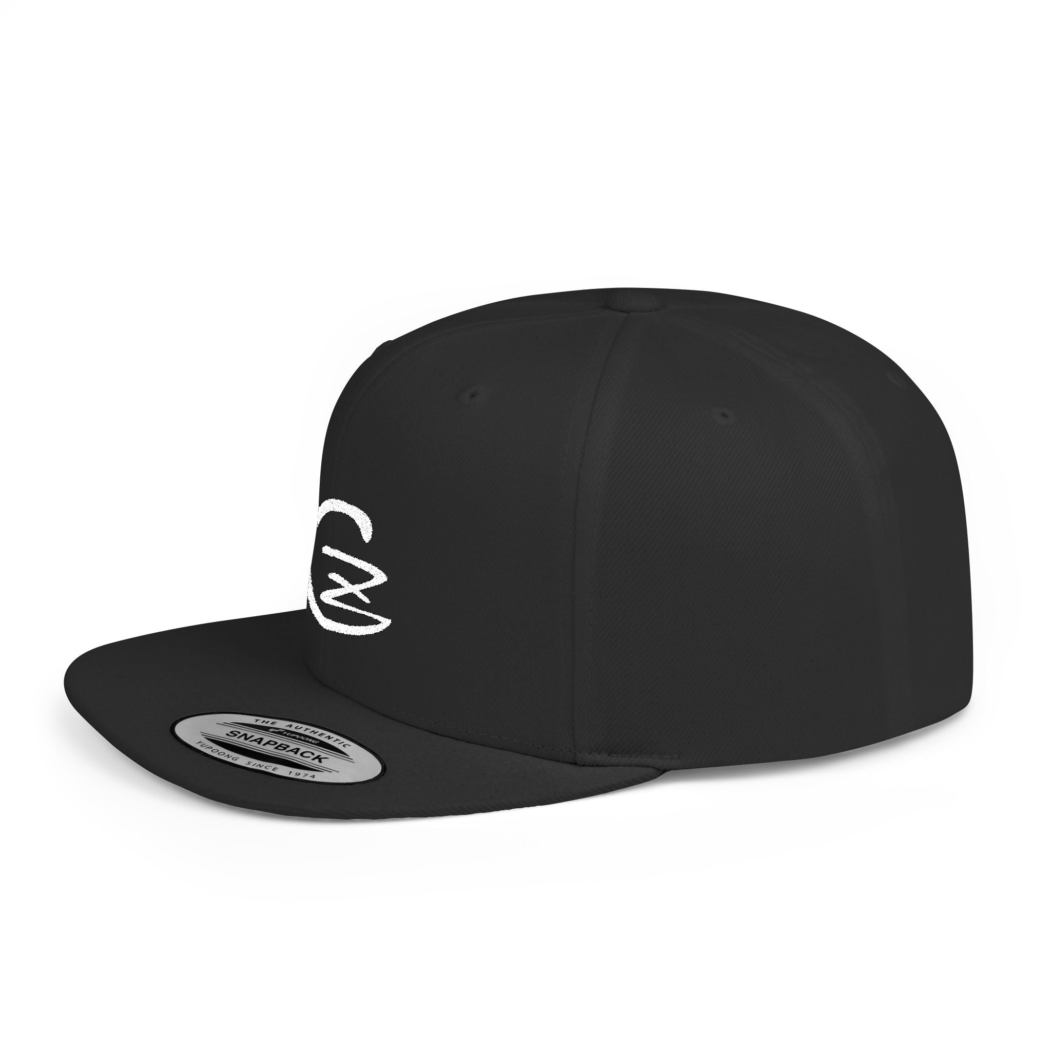 ClearZero Monogram Flat Bill Snapback