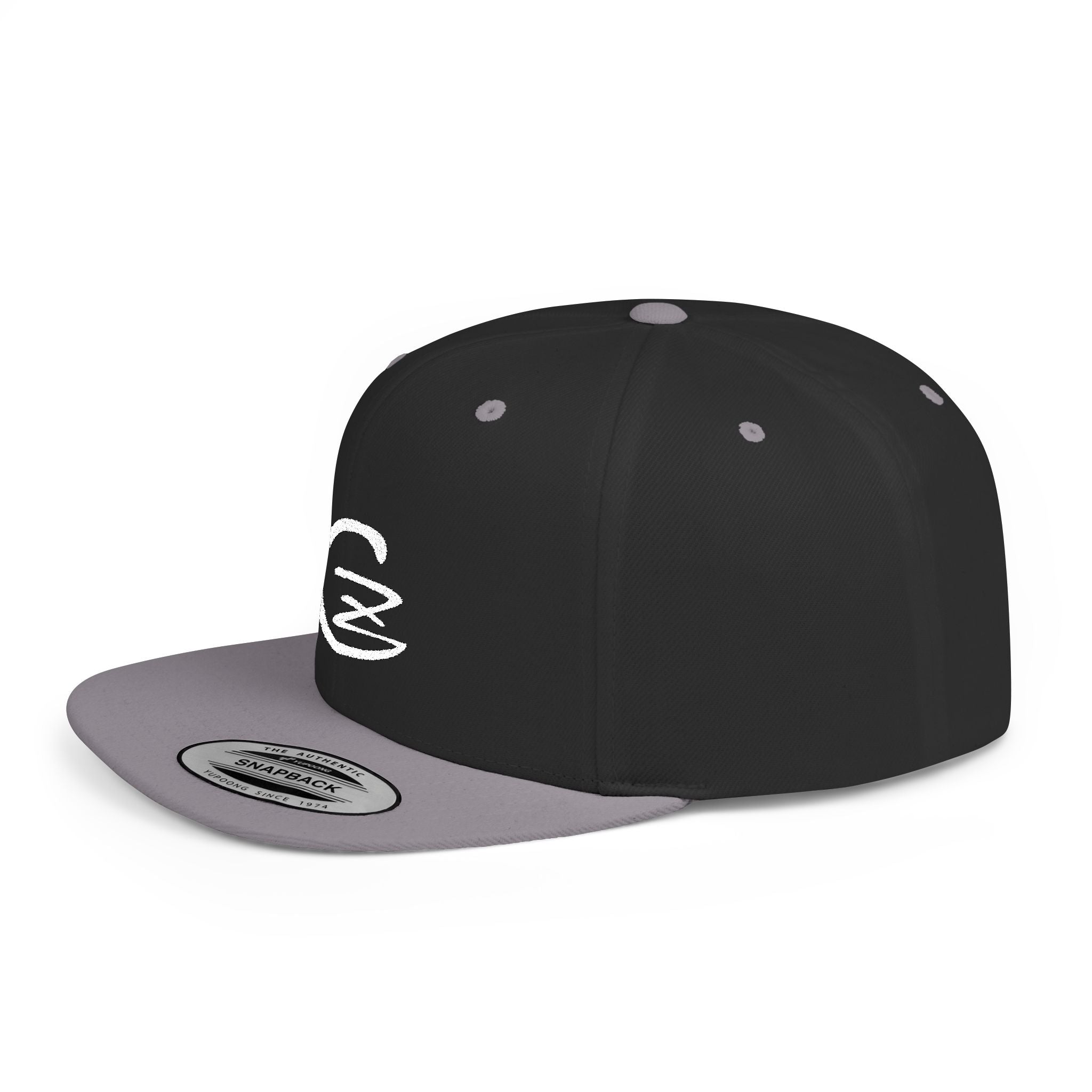 ClearZero Monogram Flat Bill Snapback