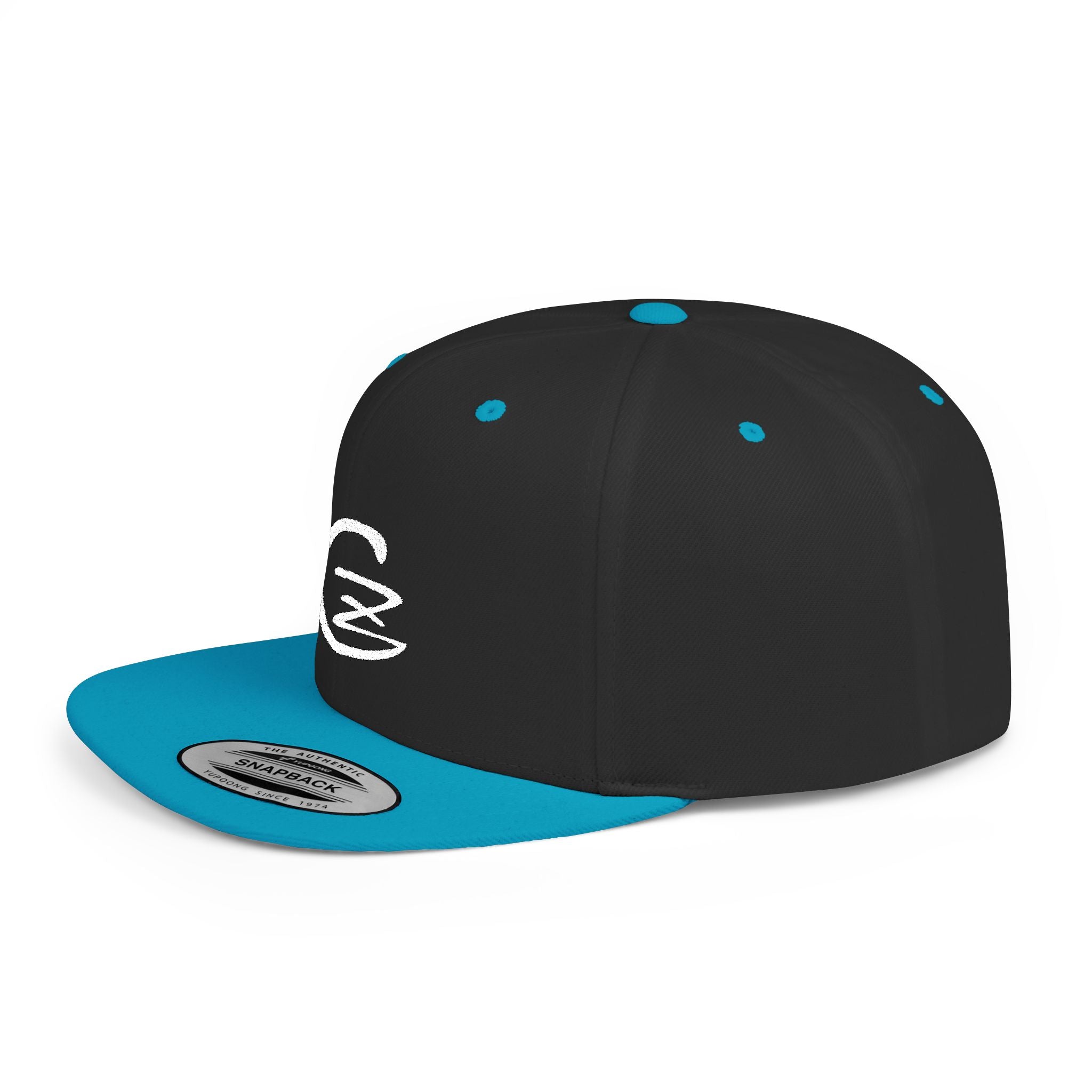 ClearZero Monogram Flat Bill Snapback